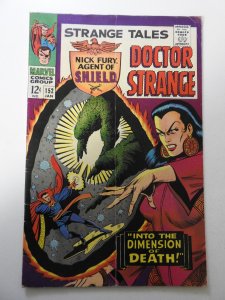 Strange Tales #152 (1967) VG- Condition 1/2 in tear bc