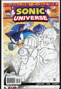 Sonic Universe #54 Variant Cover (2013) Mega Man