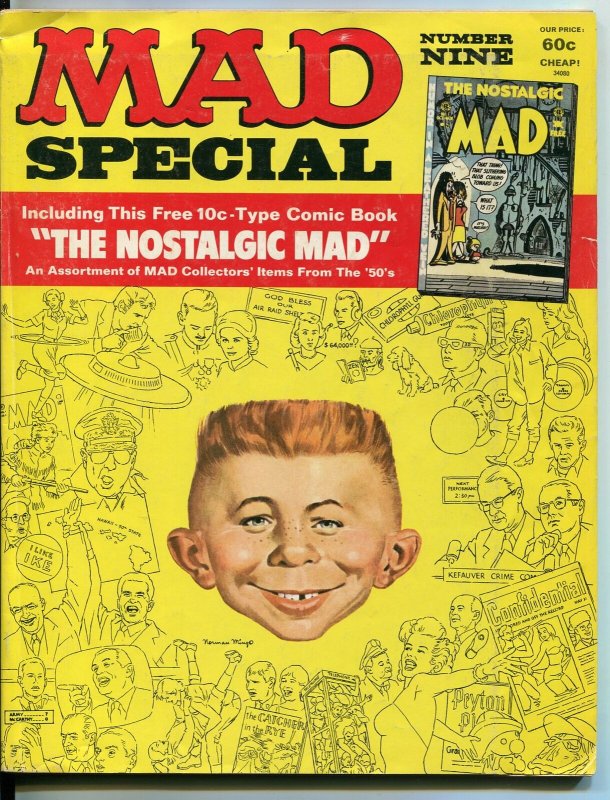 MAD Special #9-1972-Nostalgic Mad Comic #1-Mort Drucker-David Berg-Al Jaffee-VG