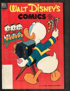 Walt Disney's Comics and Stories #159 ~ Barks Art ~ 1953 (7.0) WH