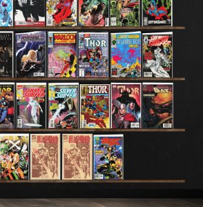 Huge Lot 140+ Comics with The Mighty Thor, Thor, Silver Surfer & More!