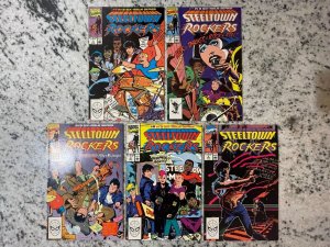 Lot Of 5 Steeltown Rockers Marvel Comic Books #1 2 3 4 5 Avengers Hulk Thor J971 