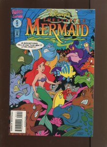 Disney's The Little Mermaid #5 - Fugate & Hunt Cover Art! (9.0) 1995