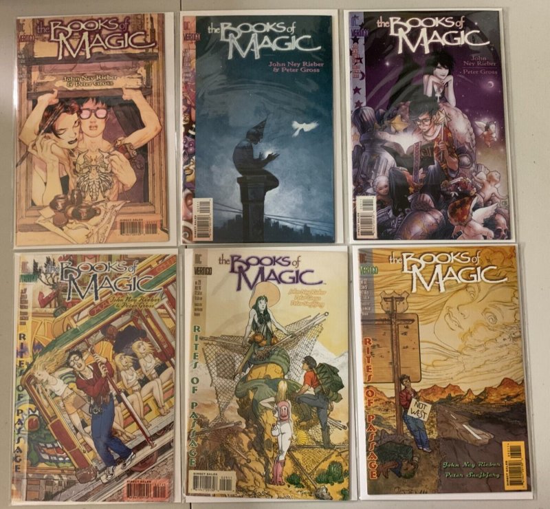 Books of Magic lot #1-45 + Annual DC Vertigo 28 diff 6.0 FN (1994-98)