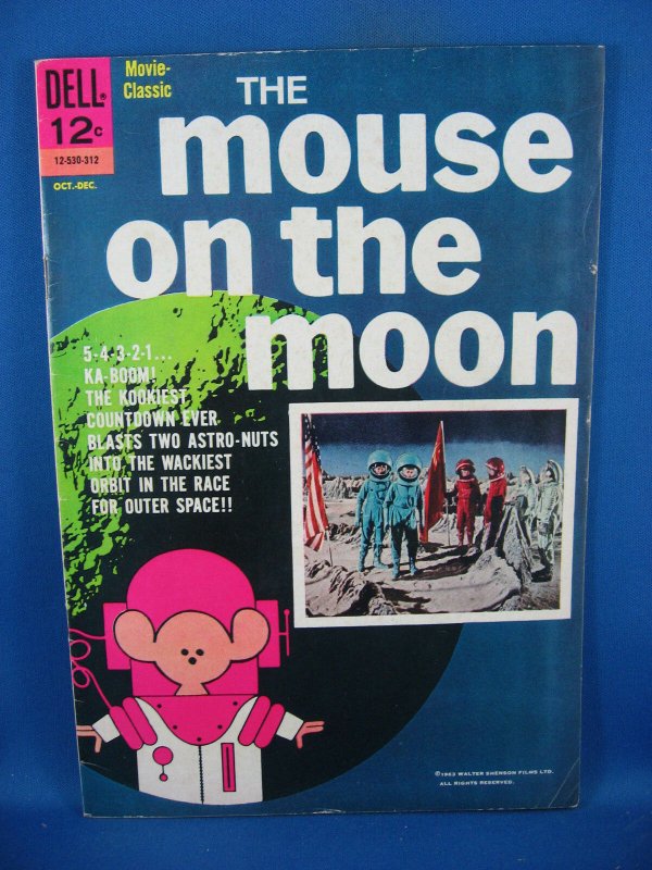 THE MOUSE ON THE MOON F VF PHOTO CVR DELL