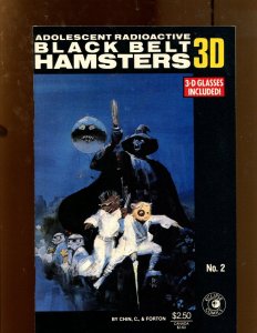 Adolescent Radioactive Black Belt Hamsters #1-4 - FOUR PIECE LOT! (9.0) 1986