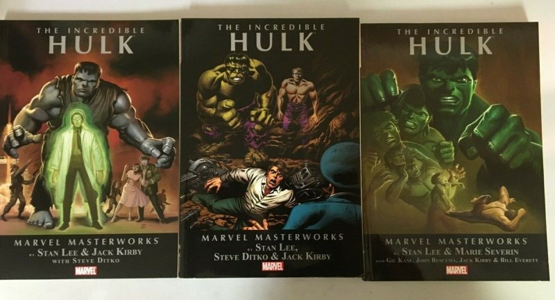 The Incredible Hulk SCTPB Set #1-3 6.0 FN (2009-12)