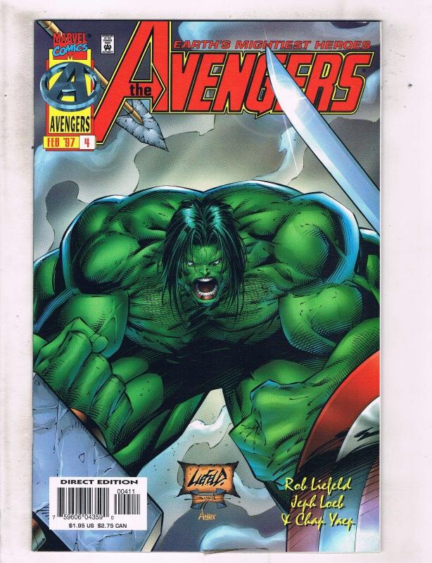 Lot Of 9 Avengers Marvel Comics # 1 (2) 2 3 4 5 6 7 8 Hulk Thor Iron Man TW50