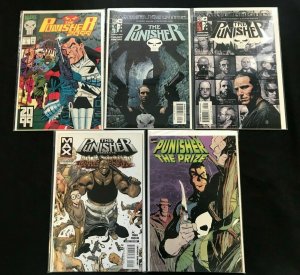 PUNISHER 5PC LOT (VF) BARRACUDA!! THE PRIZE GN!! 2003