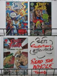 STREET FIGHTER (1993 MA) 1 ( 8/93;2.95 CVR),2-3,THE SET