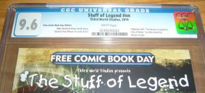 Stuff of Legend 2010 CGC 9.6 mike raicht - brian smith  th3rd world studios fcbd