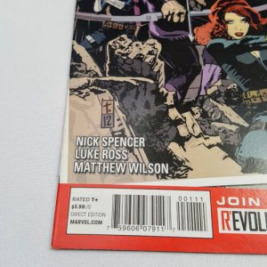 Secret Avengers #1 Cover A April 2013 Marvel Now Comics Hawkeye Black Widow 