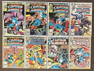 Captain America #270,271,272,273,274,276,277,278 1982 Lot