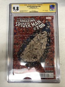 Amazing Spider-Man (2013) # 700 (CGC 9.8 WP SS) Signed By Humberto Ramos