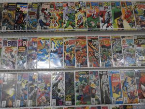 Huge Lot 130+ Comics W/ Transformers, Spider-Man, Fantastic Four+ Avg Fine+