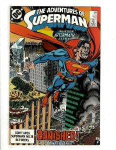 12 Adventures of Superman DC Comics 437 441 442 444 445 446 447 449 450 + HG1