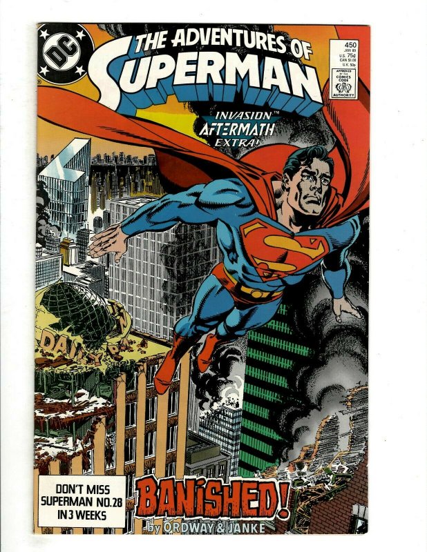 12 Adventures of Superman DC Comics 437 441 442 444 445 446 447 449 450 + HG1