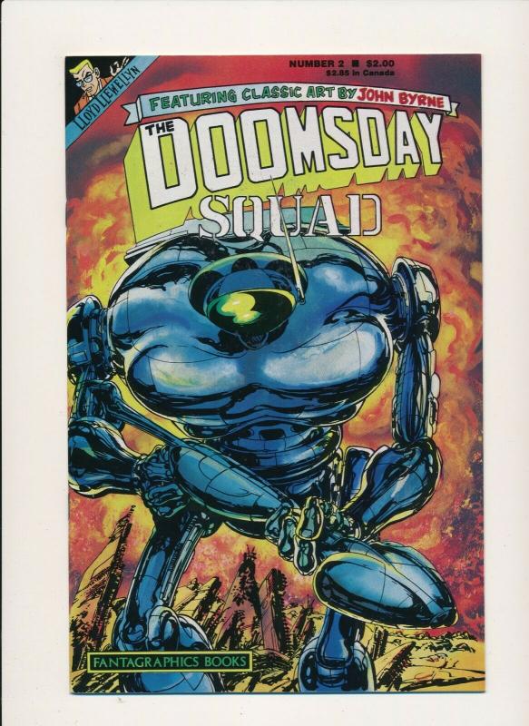 Fantagraphic Books Lot of 3-DOOMSDAY SQUAD #1-2, #5 VERY FINE(PF835) 