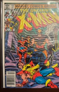 The Uncanny X-Men #155 Newsstand Edition (1982) X-Men 