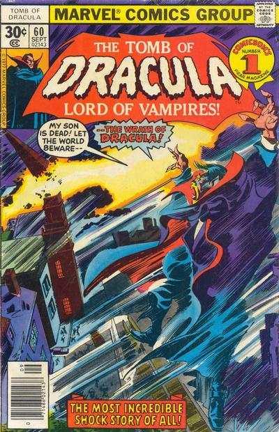 Tomb of Dracula (1972 series) #60, VF- (Stock photo)