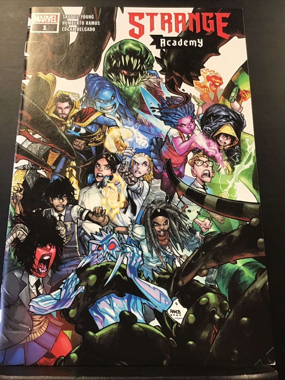 Strange Academy 1 Ramos Walmart Variant Red Logo | Comic Books - Modern Age, Marvel / HipComic Strange Academy 1 Ramos Walmart Variant Red Logo | Comic Books - Modern Age, Marvel / HipComic