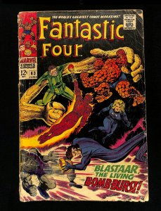 Fantastic Four #63 Blastaar! Sandman!