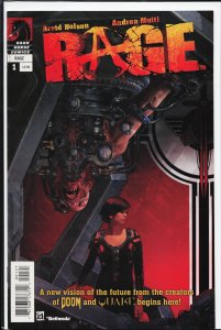 Rage #1 Variant Cover (2011)