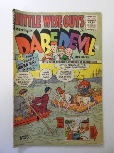 Daredevil Comics #124 (1955) VG Condition moisture stain, tape pull fc