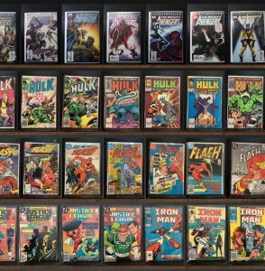 Huge Lot 140+ Comics with Captain America, The Incredible Hulk & More!