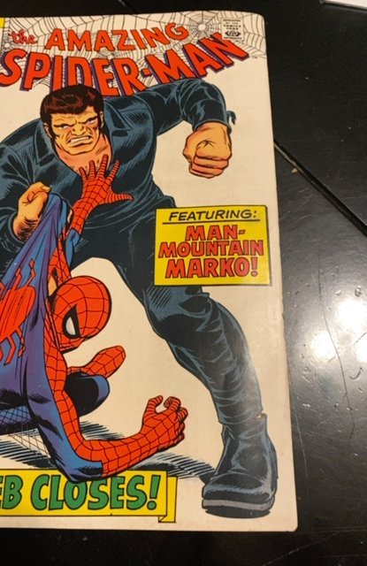 The Amazing Spider-Man #73 (1969)Man mountain Marko