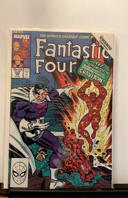 Run of Fantastic Four #321-325 (1988)