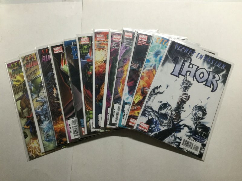 Secret Invasion 1-8 20 Issue Lot Run Set Near Mint Nm Marvel