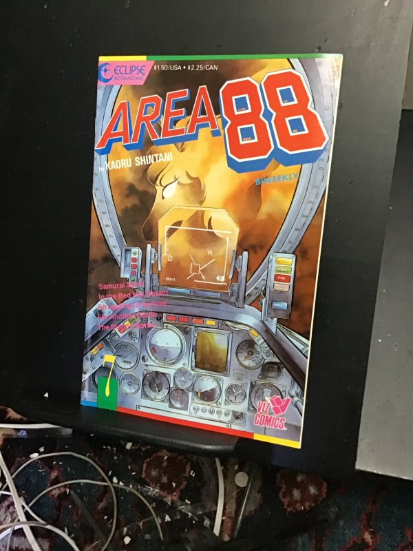 Area 88 #7 (1987) high-grade 7th issue key! NM- Wow Tons listed!