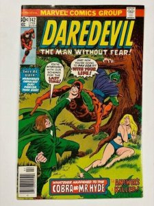 DAREDEVIL 142 Very Fine Feb 1977 Marvel Comics Buscema Wolfman Mooney Brown