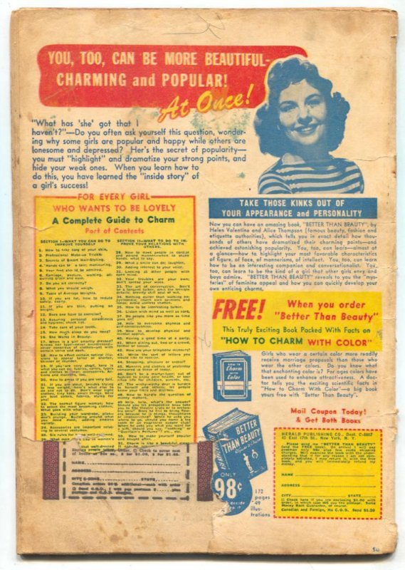 Suzie Comics #50 1945- Archie- reading copy