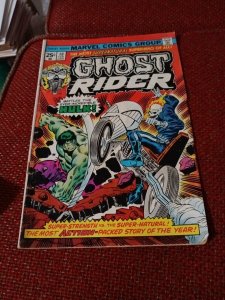 Ghost Rider #10 - Marvel Comics 1975 Hulk Mike Ploog Reprint Marvel Spotlight #5