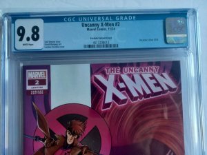 Uncanny X-Men #2 Vecchio Variant - Gambit - 2024 - CGC 9.8