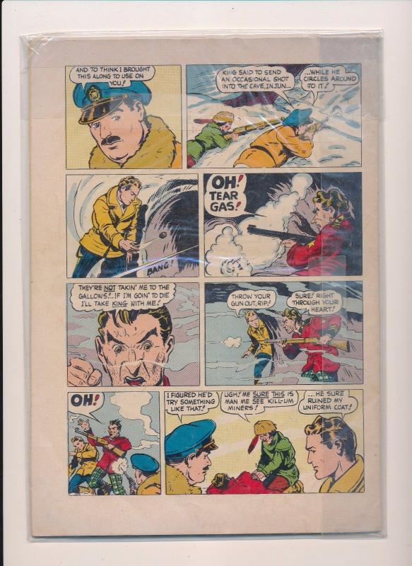 DELL Comics Zane Grey's KING of the Royal Mounted #363 VG/FN 1951 (B21) 