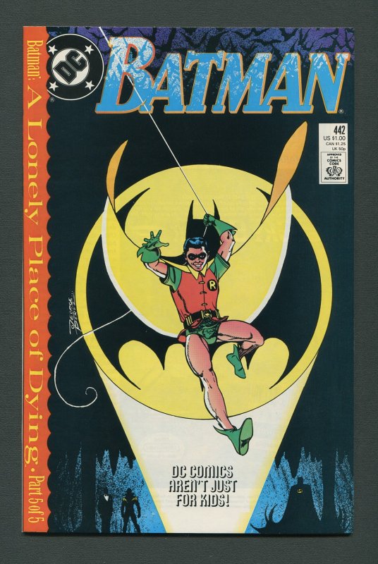 Batman #442 / 9.6 NM (1st Tim Drake Robin) December 1989