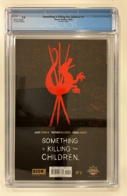 Something is Killing the Children #11 Frison Foil Virgin Edition CGC 9.8