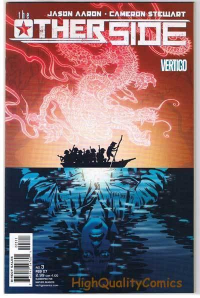 THE OTHER SIDE #3, NM+, Vietnam War, Vertigo, Stewart, 2006, Jason Aaron