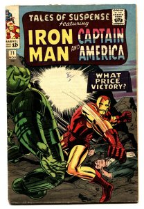 TALES OF SUSPENSE #71 comic book-1965-NOV-IRON MAN/CAPTAIN AMERICA