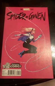 Spider-Gwen #1 Variant Edition - Comics Exclusive - Jerome Opeña Cover (2015)