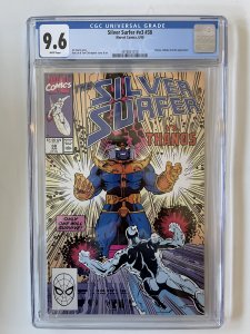 Silver Surfer #v3 #38 CGC 9.6 1990 - Thanos (1990)