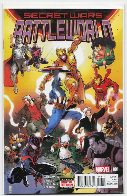 Secret Wars: Battleworld #1 (2015) Punisher