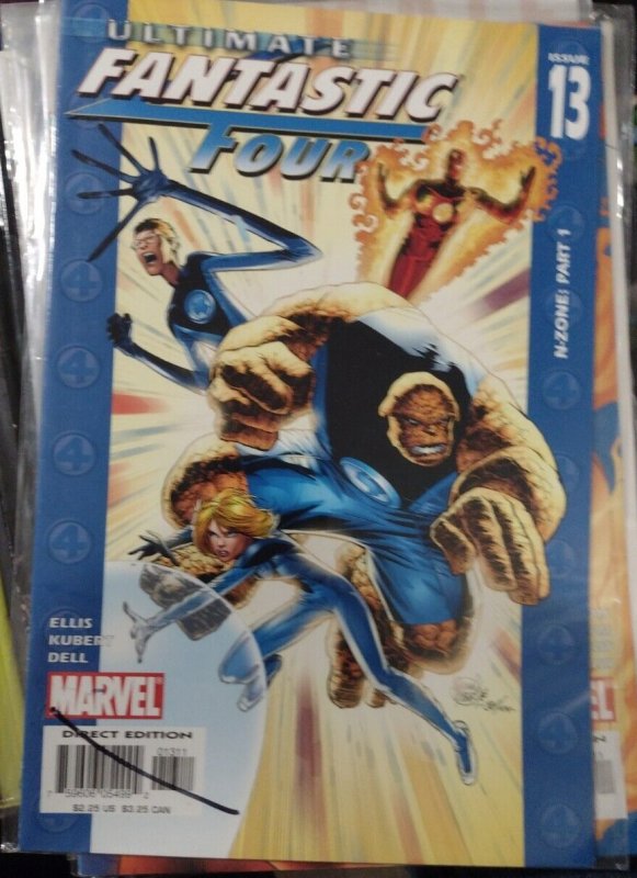 Ultimate fantastic four # 13  2005, Marvel  disney   maker reed richards N ZONE