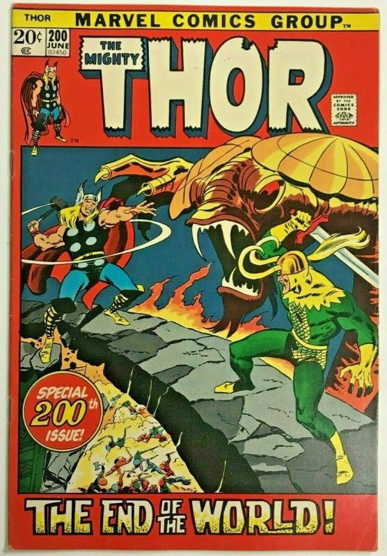 THOR#200 FN/VF 1972 MARVEL BRONZE AGE COMICS