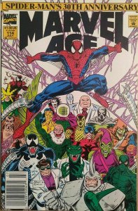 Marvel Age #114 Marvel Comics Newsstand July Jul 1992 (FNVF)