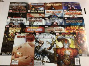 The Invincible Iron Man #1-19 Comic Book Set Marvel 2008