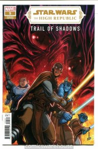 STAR WARS HIGH REPUBLIC TRAIL SHADOWS (2021 MARVEL) #5 VARIANT 1:25 BALD G29510